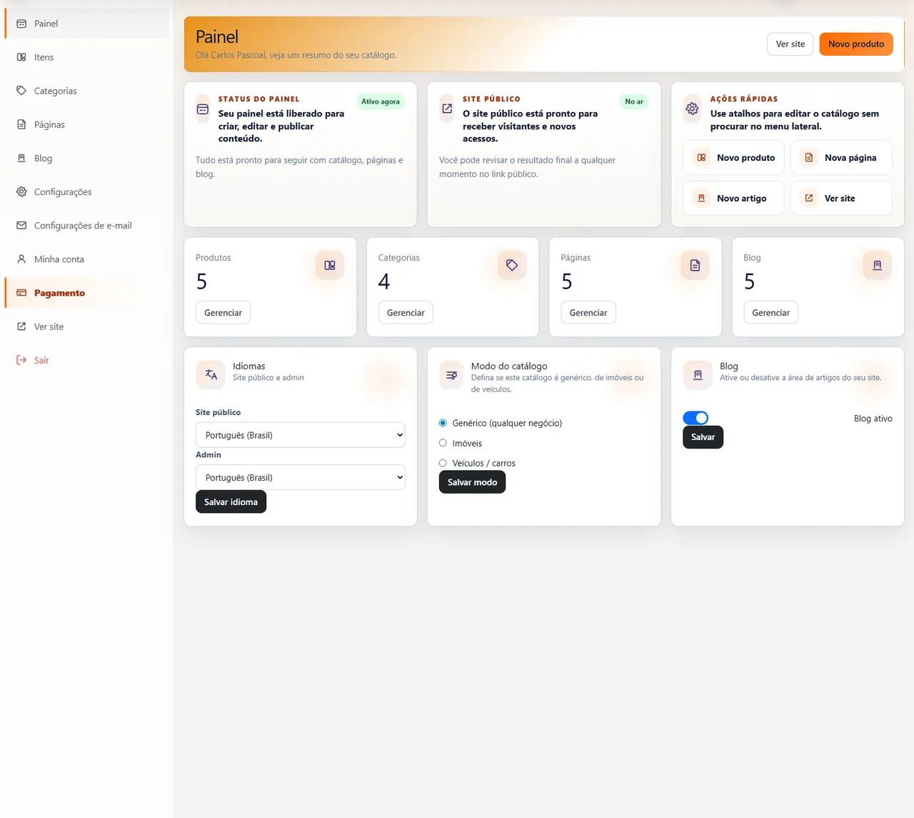 Comment creer un site vitrine ou catalogue facile a mettre a jour